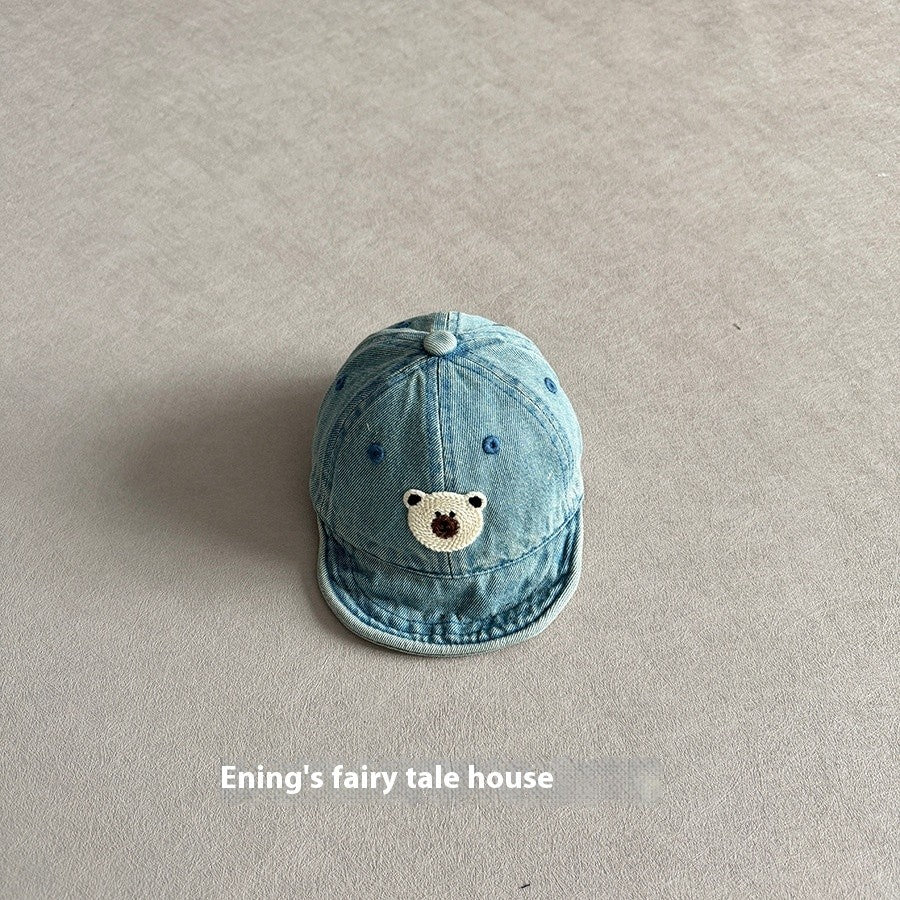 Milou Baby Denim Sun Cap