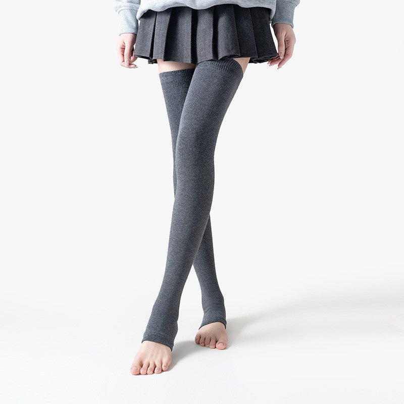 Arivelle Cotton Over-the-Knee Socks