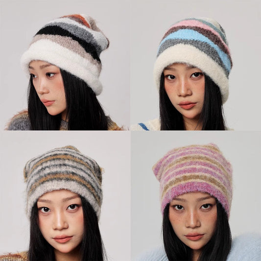 Elayne Knitted Earflap Hat