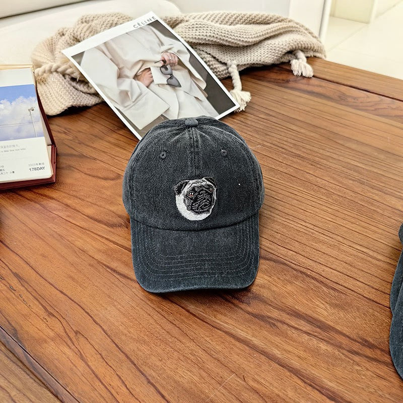 Kael Washed Graphic Peak Cap