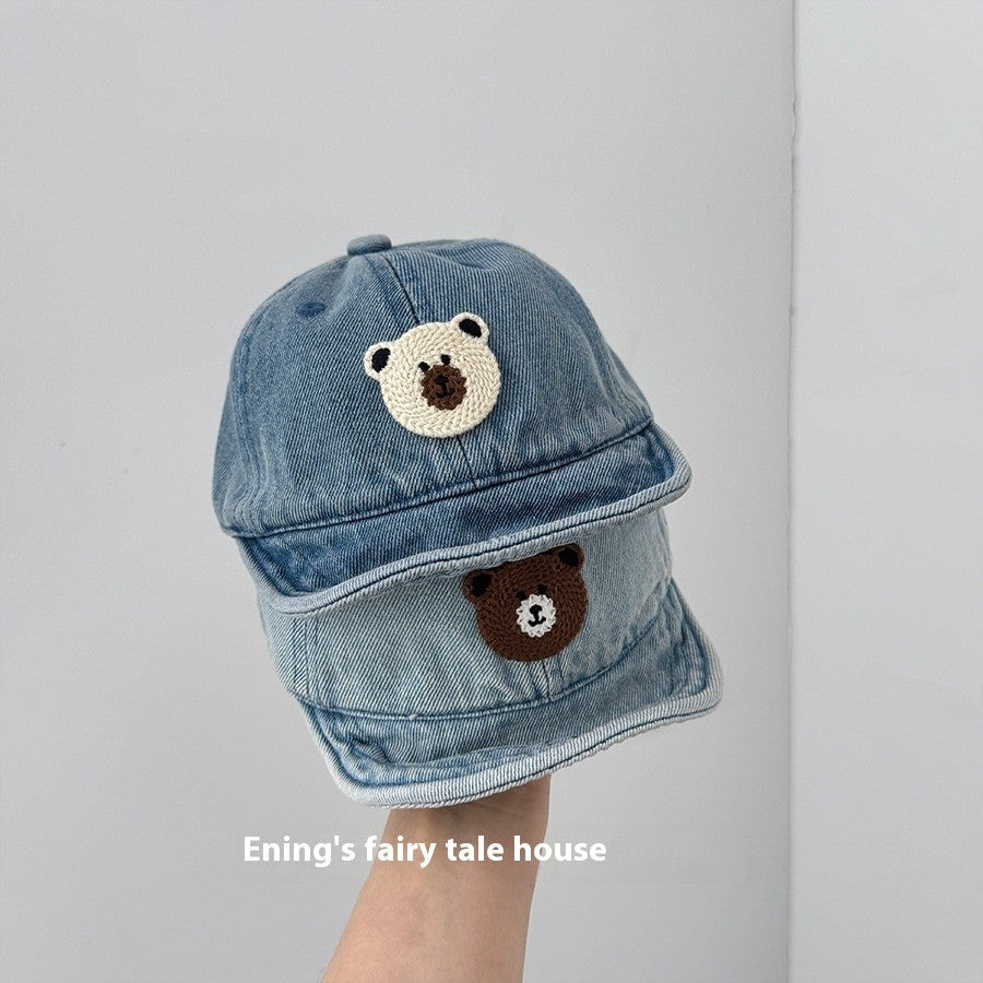 Milou Baby Denim Sun Cap