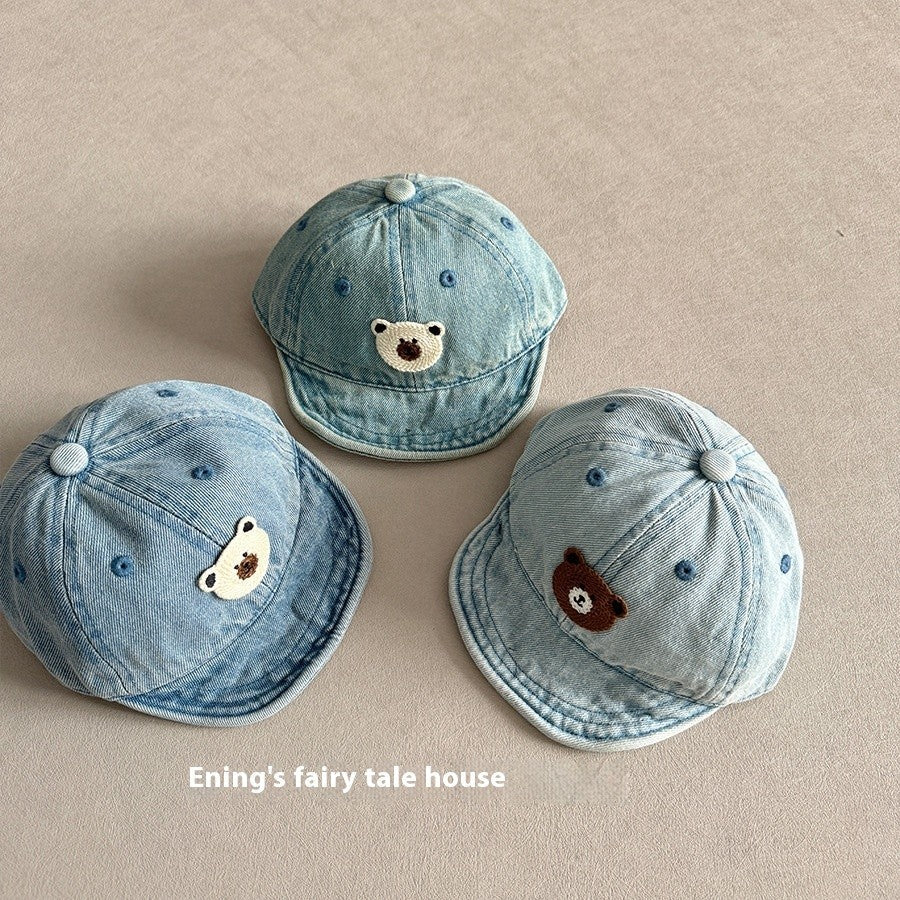 Milou Baby Denim Sun Cap