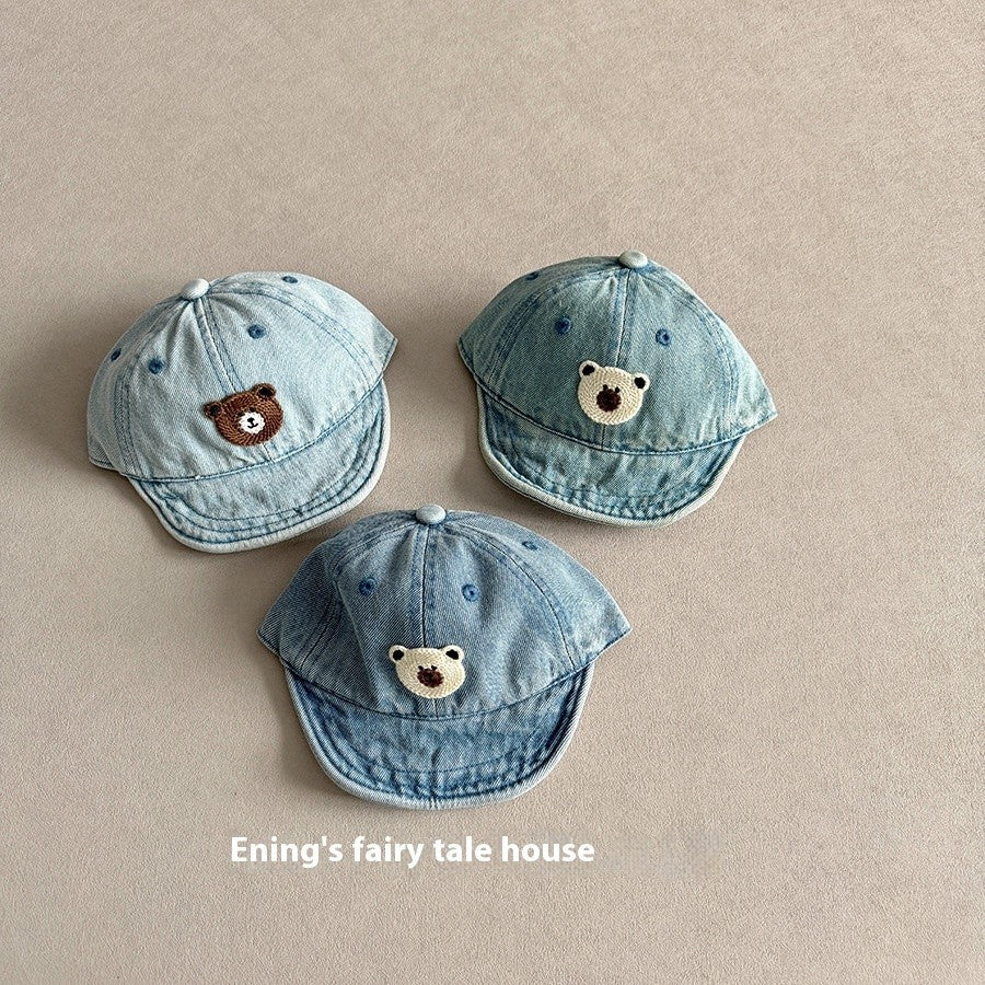 Milou Baby Denim Sun Cap