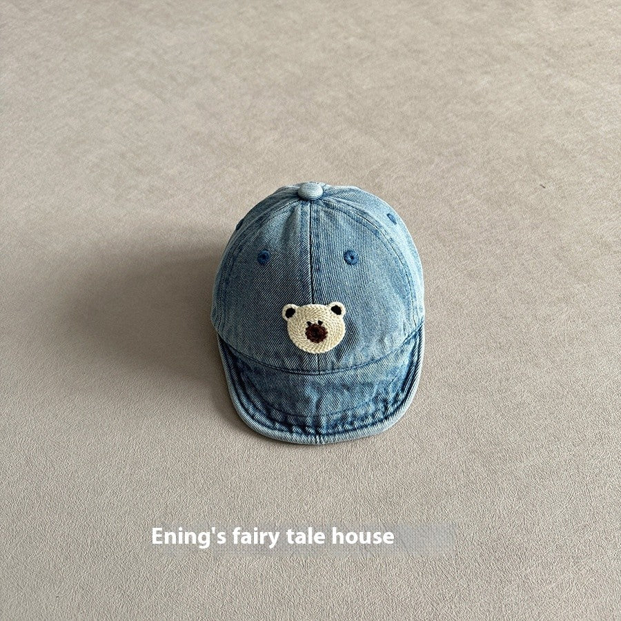 Milou Baby Denim Sun Cap