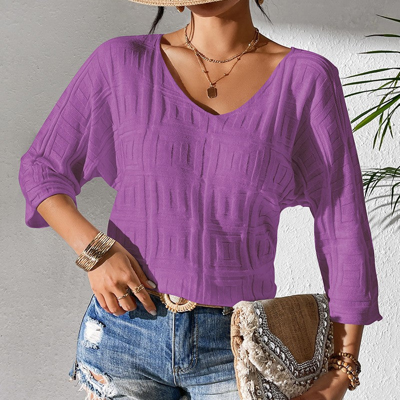 Selinna V-Neck Knit Sweater