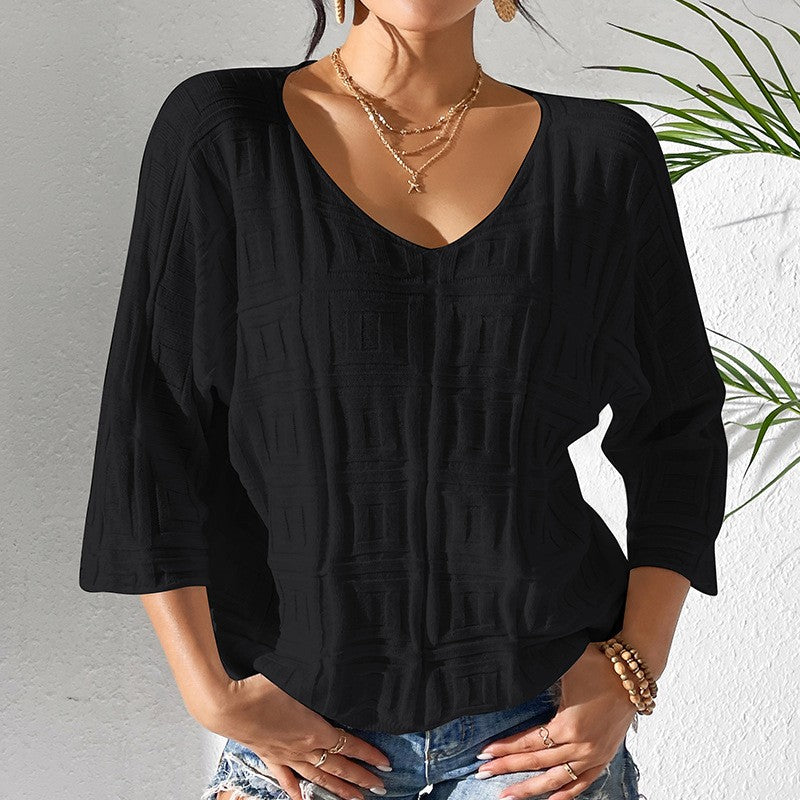 Selinna V-Neck Knit Sweater