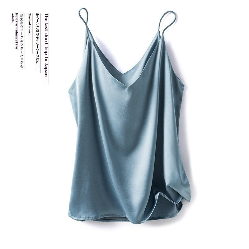 Sylra Satin Slip Vest
