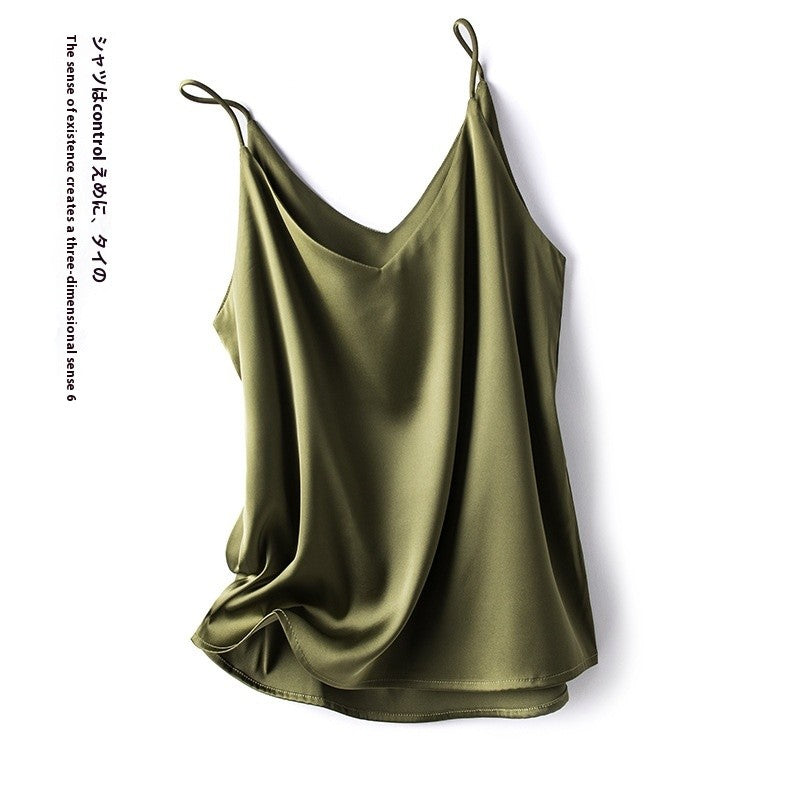 Sylra Satin Slip Vest