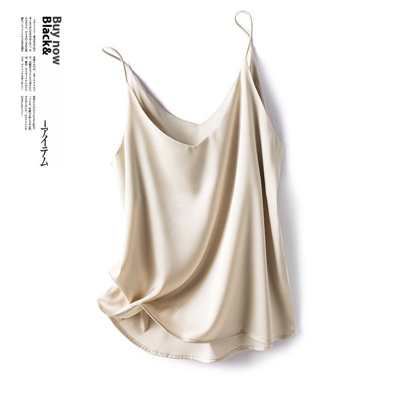 Sylra Satin Slip Vest
