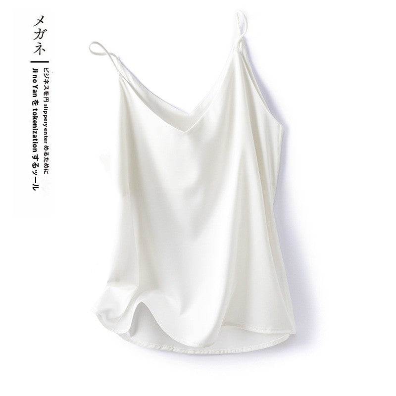 Sylra Satin Slip Vest