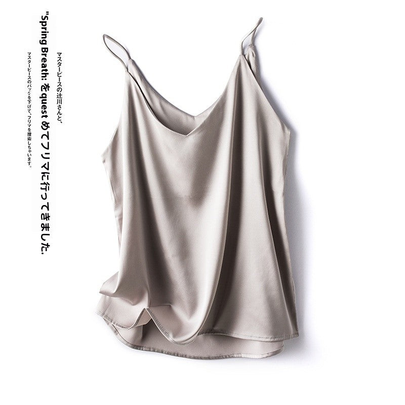 Sylra Satin Slip Vest