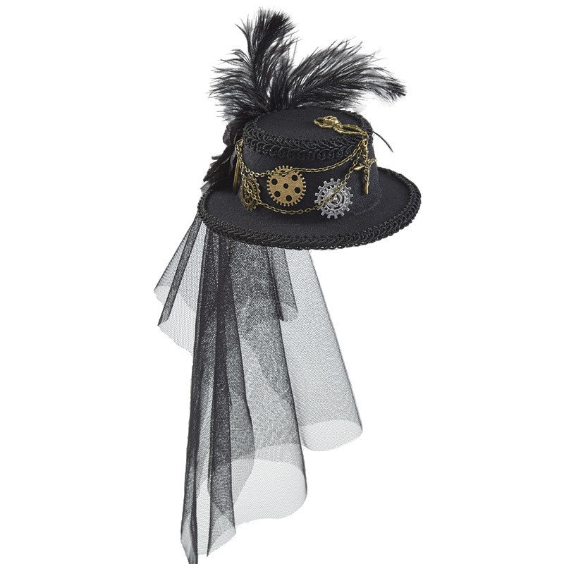 Sylvara Steampunk Mesh Hat