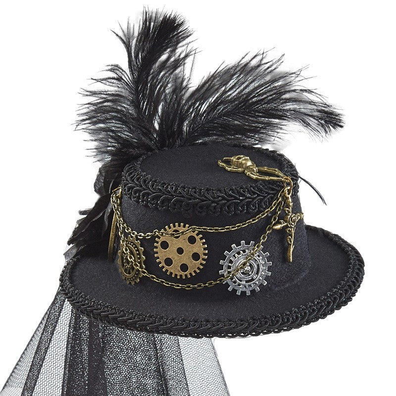 Sylvara Steampunk Mesh Hat