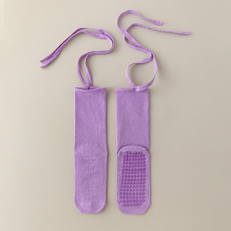 Zeyna Cross-Strap Yoga Socks