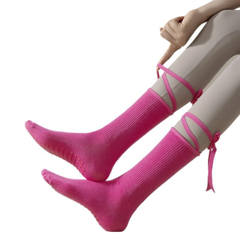 Zeyna Cross-Strap Yoga Socks